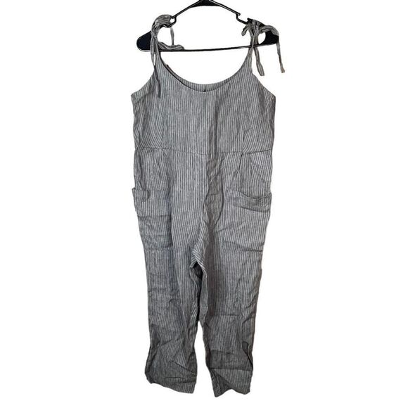 LinenBee Women’s 100% European Linen Jumpsuit - Picture 1 of 6